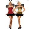 Dreamgirl - Buggin Out - Двустороннее платье пчелы и божьей коровки, S - Dreamgirl - Buggin Out - Двустороннее платье пчелы и божьей коровки, S
