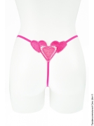 Женские сексуальные трусики шортики и эротические стринги (сторінка 6) - рожеві трусики з сердечками фото