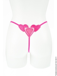 Фото рожеві трусики з сердечками в профессиональном Секс Шопе