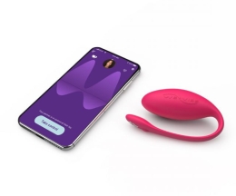 Фото we-vibe jive smart - мощное виброяйцо с управлением со смартфона, 9.2х3.5 см (розовый)  в профессиональном Секс Шопе