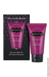 Фото бальзам для тіла з охолоджуючим ефектом - raspberry kiss pleasure balm 50ml в профессиональном Секс Шопе