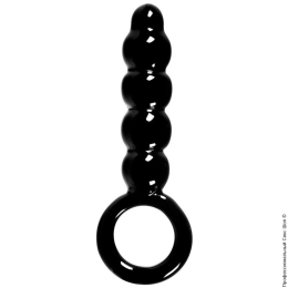 Фото анальная пробка rippled ice anal teaser black kinx в профессиональном Секс Шопе