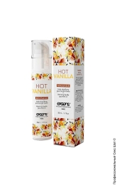Фото масажне масло - exsens organic hot vanilla, 50ml в профессиональном Секс Шопе