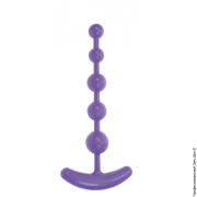 Анальные шарики ❤️ из резины - анальні буси kinx classic anal beads purple os фото