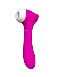 Фото мистер факер joy - вакуумный стимулятор клитора с вибрацией, 18.9х3.4 см (розовый) в профессиональном Секс Шопе