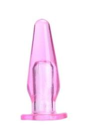 Фото  reality kings - анальная пробка, 7х2.5 см (розовая) в профессиональном Секс Шопе