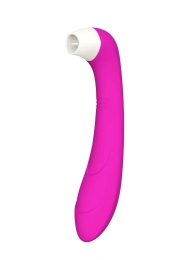 Фото мистер факер snello - стимулятор клитора с язычком и вибрацией, 19.6х3.5 см (розовый) в профессиональном Секс Шопе