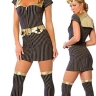 Roma costume - Navy Dress - Платье военно-морское, S/M - Roma costume - Navy Dress - Платье военно-морское, S/M