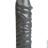 Фаллоимитатор для фистинга Doc Johnson American Bombshell Bunker Buster Gun Metal 8,1см
